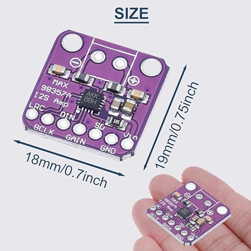 MAX98357 I2S 3W Class D Amplifier Audio Decoder Module