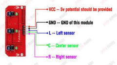 Line Tracker Module (3 Channels)