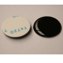 NFC Black Epoxy sticker NTAG215 anti- metal 30MM