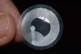 NFC Sticker 30 mm Round (13.56 MHz - NTAG213 ) Transparent water proof