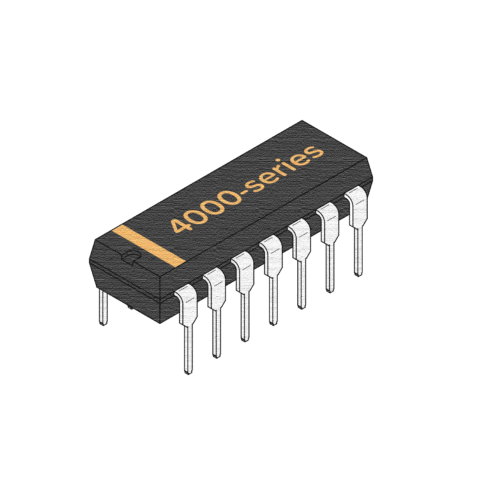4052 (Dual 4-Channel Multiplexer/Demultiplexer)