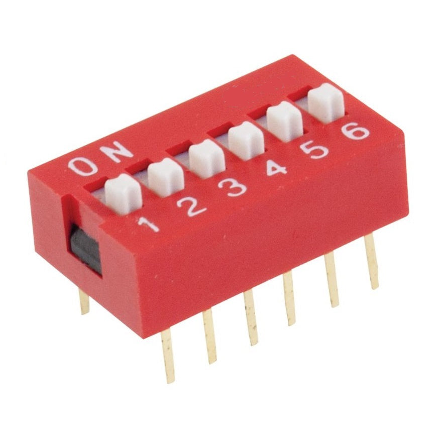 Dip Switch 6 Position