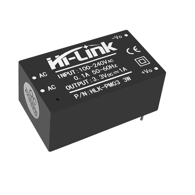 220Vac to 3.3Vdc 3W Ultra-Compact Power Module (HLK-PM03)