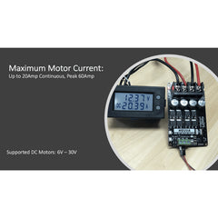 Cytron 20A 6V-30V DC Motor Driver