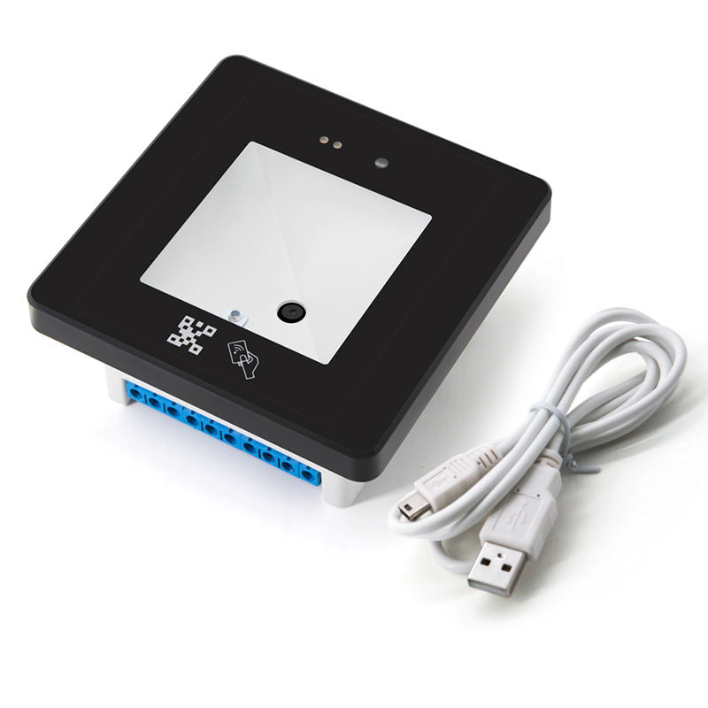 RFID and QR Code and NFC Reader (Wiegand, USB, RS232, RS485, TTL)