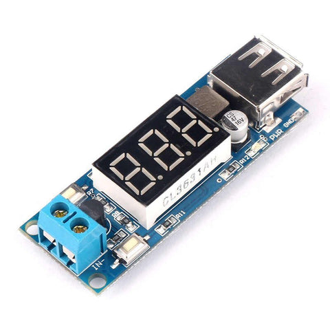 DC Step Down Module with display and USB