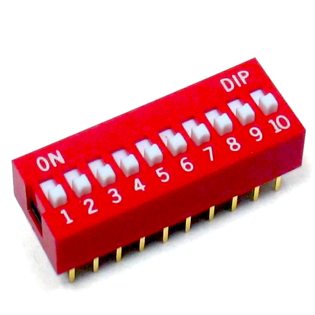 Dip Switch 10 Position