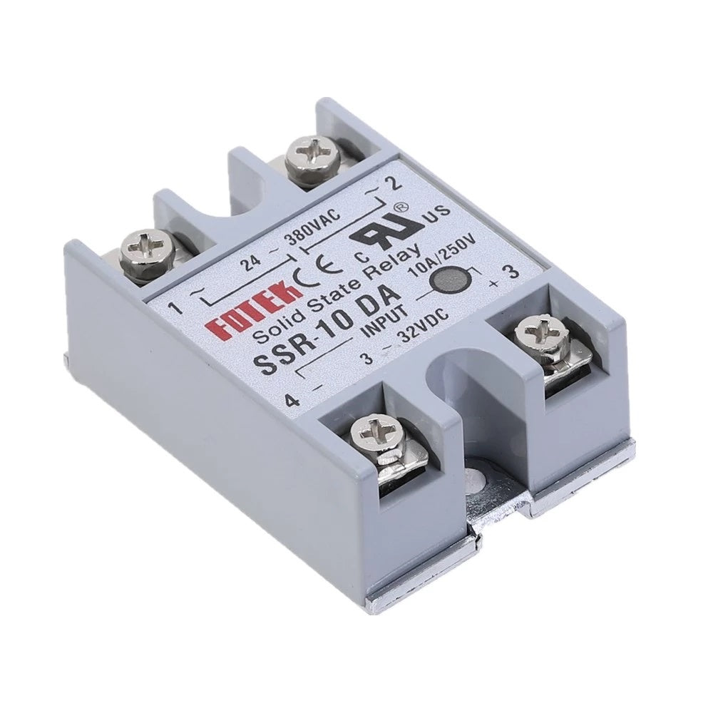 SSR-10DA Solid State Relay 10A (4-32 VDC Input)