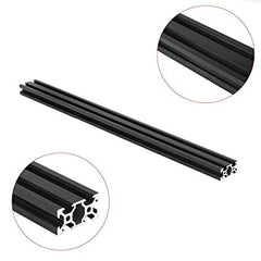 V-Slot V-Slot Aluminum Extrusion Bar 20mm x 40mm (1M - Black Anodized)