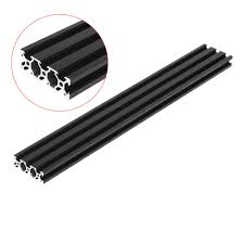 V-Slot Aluminum Extrusion Profile 20mm x 60mm (1M - Black Anodized)