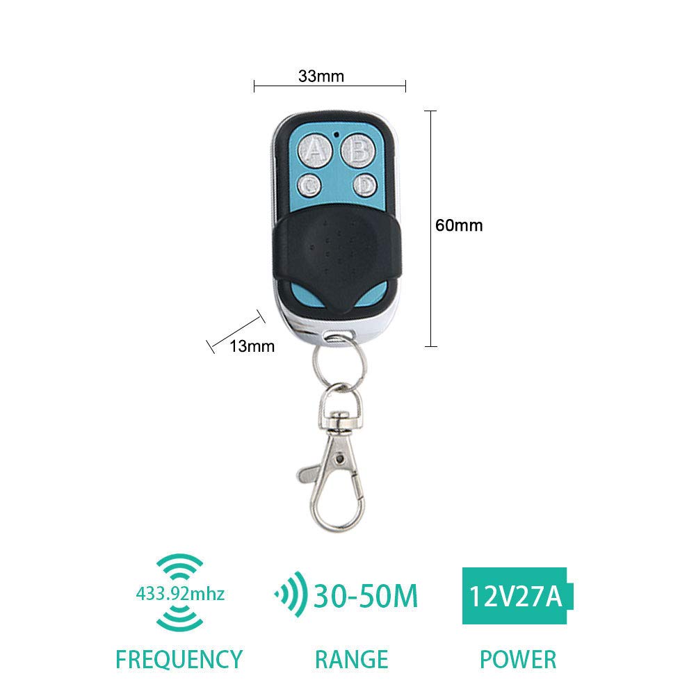 433Mhz Wireless key Fob (Remote Control)