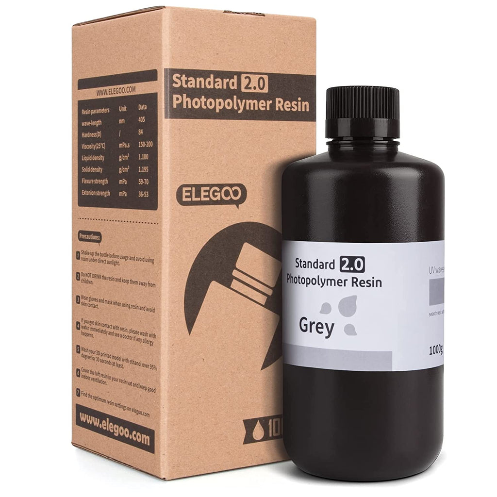 Standard Resin V2.0 ELEGOO UV wavelength 405nm  1Kg