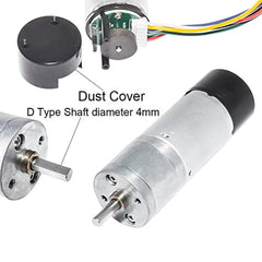 Ga 25 Encoder GA25-370 MOTOR ENCODER 12V 250RPM 9KG.CM – Future Electronics Egypt