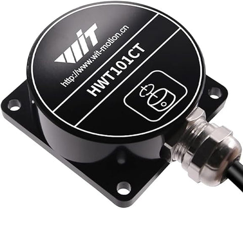 Z-Axis 1000HZ IP68 Z-Axis 0.1°Crystal Inclinometer, MEMS Tilt Angle Sensor HWT101CT-TTL