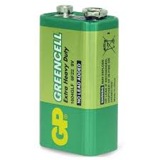 GP GREENCELL Original   9 Volt Battery-6F22  MODEL  GP1604G-S1