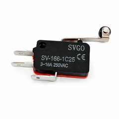 SVGO Micro Switch (SV-166-1C25) with Roller Leve