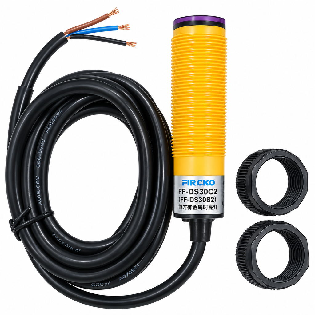 NPN   E3F-DS30P2 M18 Photoelectric (6V to 30V)