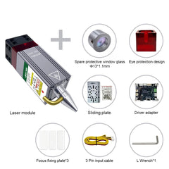 80W High Power Cuttings LASER Head Kit (LASER Tree LT-80W-AA-PRO-12V)