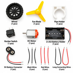 Educational DC Motor &amp; Fan DIY Kit for Kids – STEM Electronics Learning Set