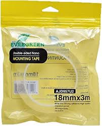 Generic Double Face Double Face  Nano Mounting Tape 18mm x 3m - Clear