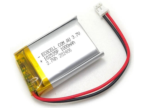 3.7V rechargeable Polymer Lithium Ion battery ECOCELL
