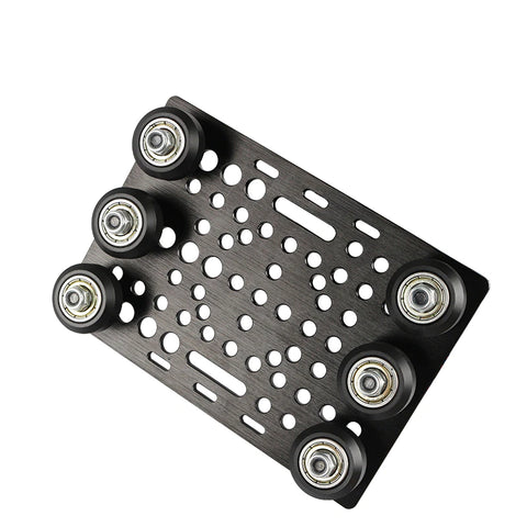 Assembled V-Slot Gantry Plate  Kit with V-Groove Bearing ( 88x127 mm)