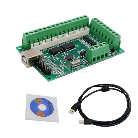 5-Axis USB CNC Motion Controller for Mach3 (BL-USBMach V2)