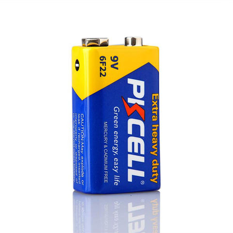 PkCELL 9 Volt Battery-6F22