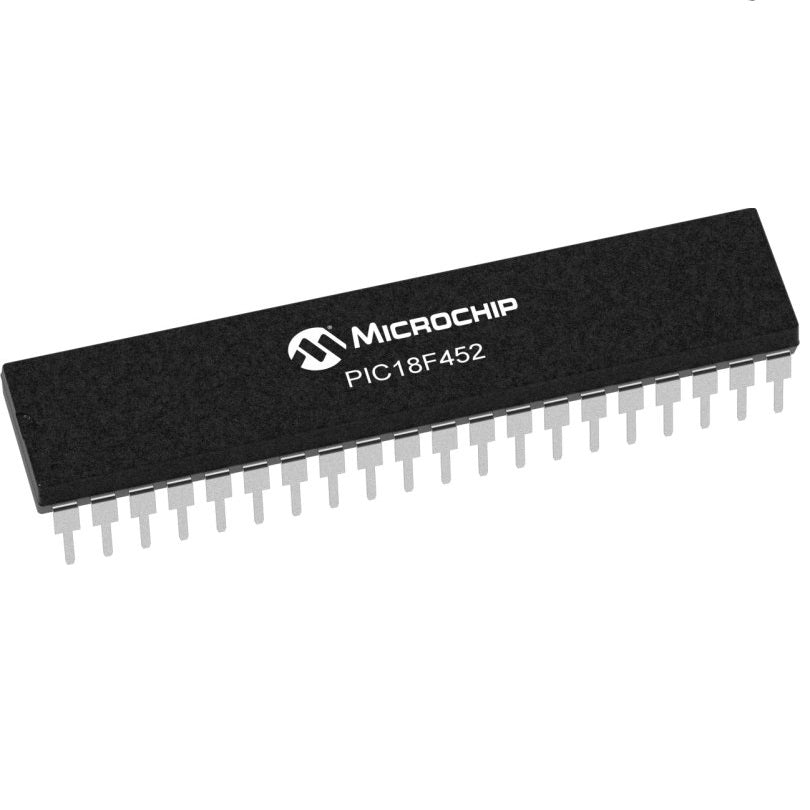 PIC18F452-I/P - MICROCHIP, 40MHZ, DIP- 40