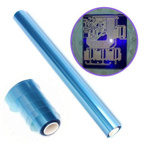 UV Photosensitive Dry Film for PCB Circuit Making (30 x 100 cm)