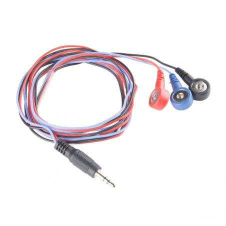 ECG Shielded Electrode Cable (3 Wires)