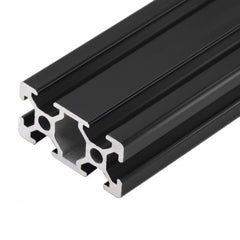 V-Slot V-Slot Aluminum Extrusion Bar 20mm x 40mm (1M - Black Anodized)